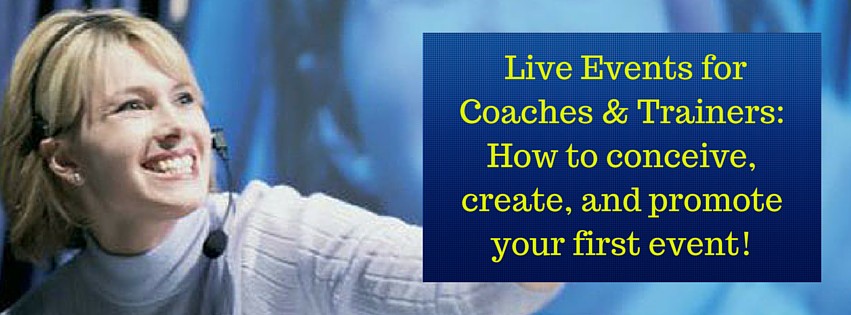 How to create a live coaching event