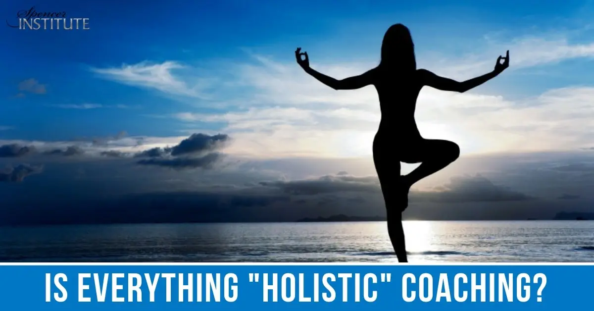 Is everything "holistic" coaching? Should it be?
