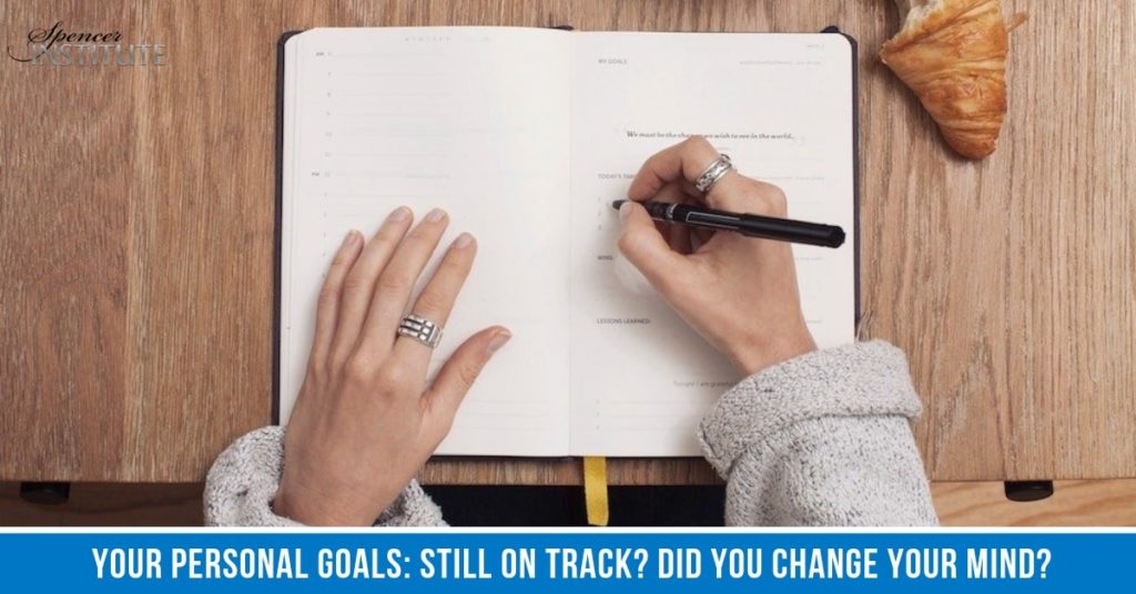 Assess if your goal is still important. If it is, figure out ways to re-engage in the process of working towards completion of this goal. Re-inspire yourself.
