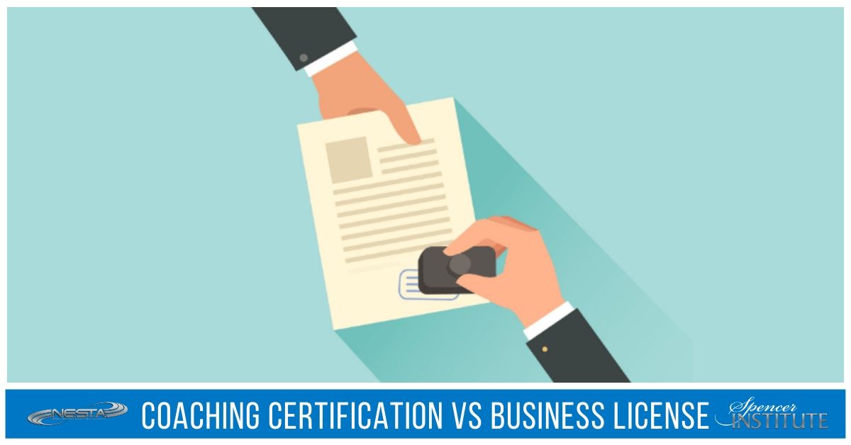 Coaching Certification vs Business License and Setting Up a Coaching Business