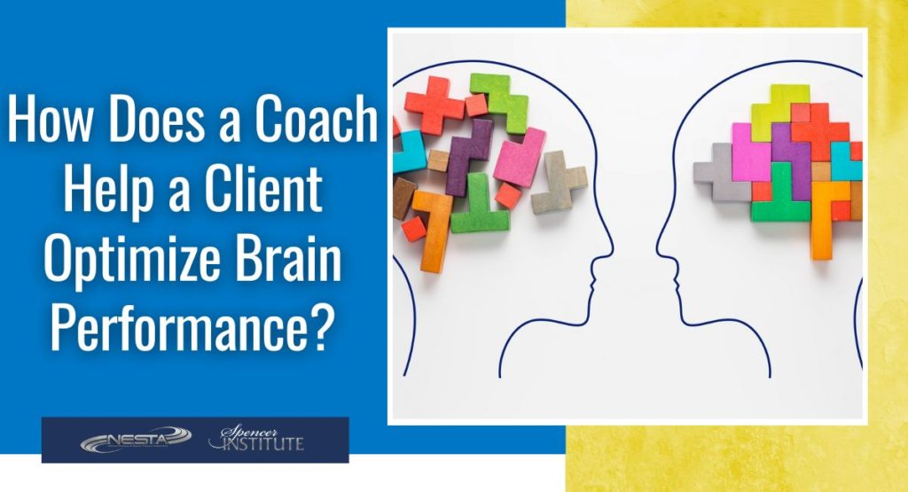 how does a life coach help a client's brain function