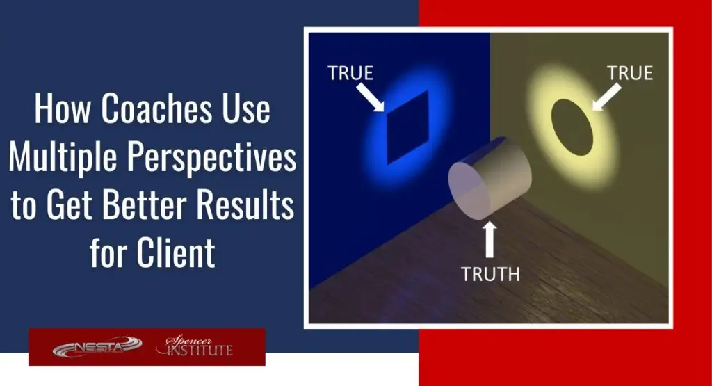 Using observer perspective to help a coaching client