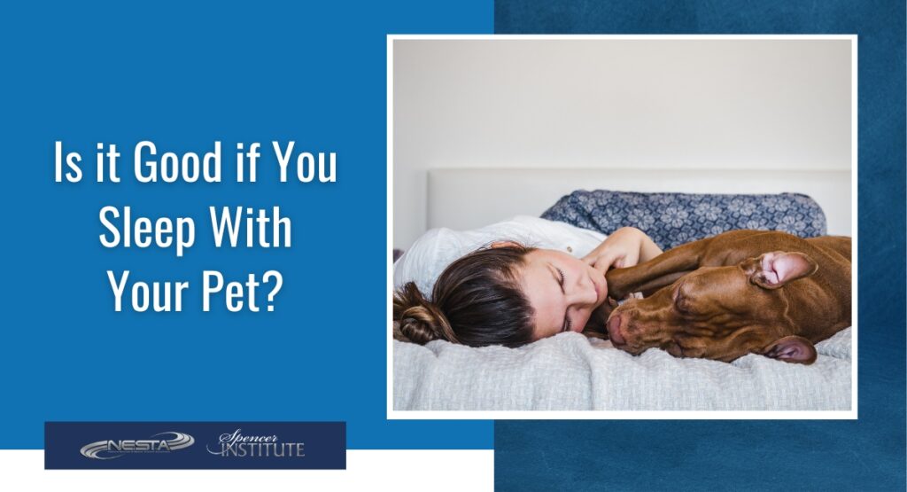 Does sleeping with a pet help you sleep better?
