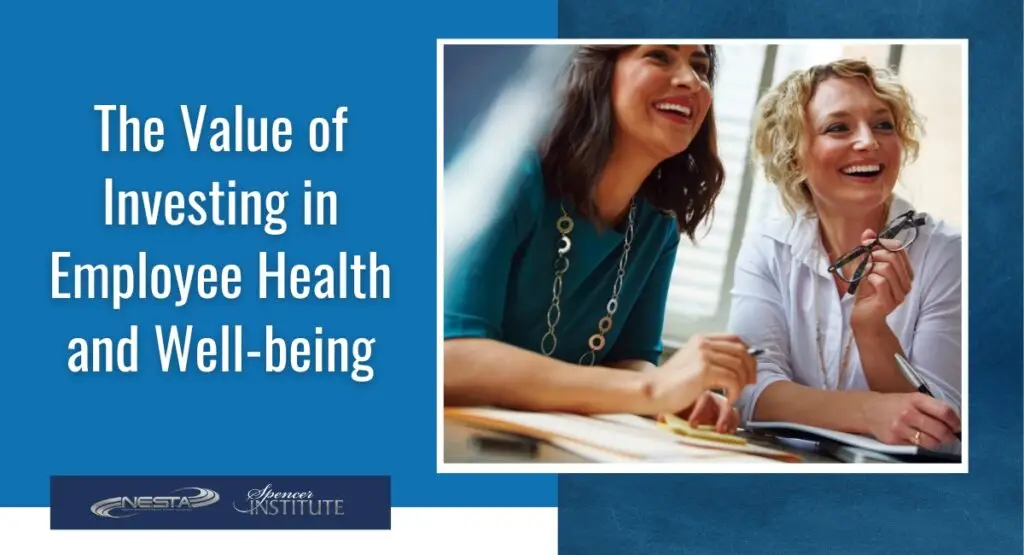 reasons to invest in employee health and wellbeing
