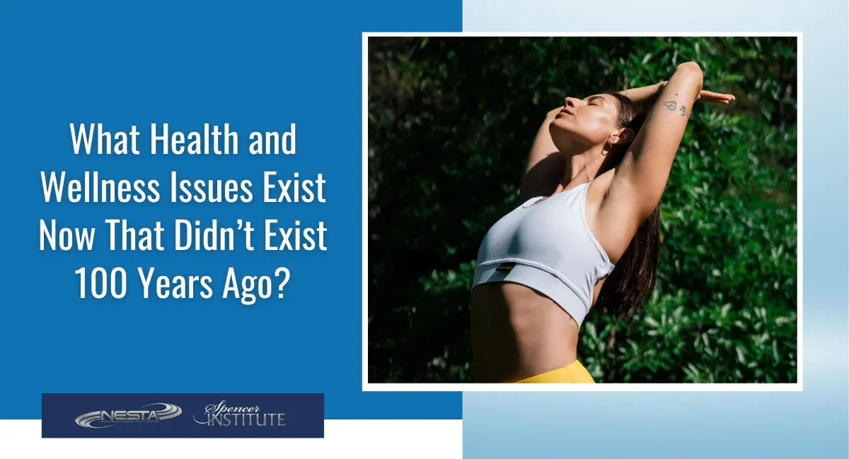 What Health and Wellness Issues Exist Now That Didn’t Exist 100 Years Ago?